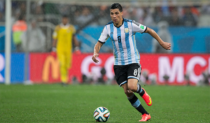 Enzo Pérez é um dos "activos" cujos interesses são assegurados pela Sports Group (foto: C. Pupo/Shutterstock)