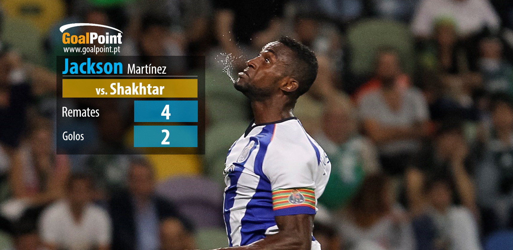 Jackson voltou a ser decisivo, ainda que insuficiente para garantir a vitória (foto: J. Trindade infografia: GoalPoint)