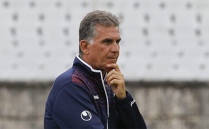 Carlos Queiroz surpreendeu-nos com uma história curiosa durante uma conversa sobre futebol e estatística (foto: J. Trindade)