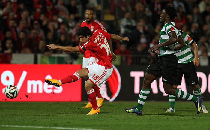 Gonçalo Guedes estreou-se pela equipa principal do Benfica na Covilhã