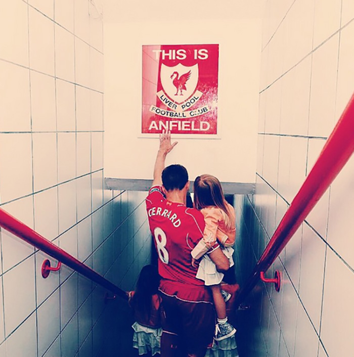 O adeus de Steven Gerrard a Anfield