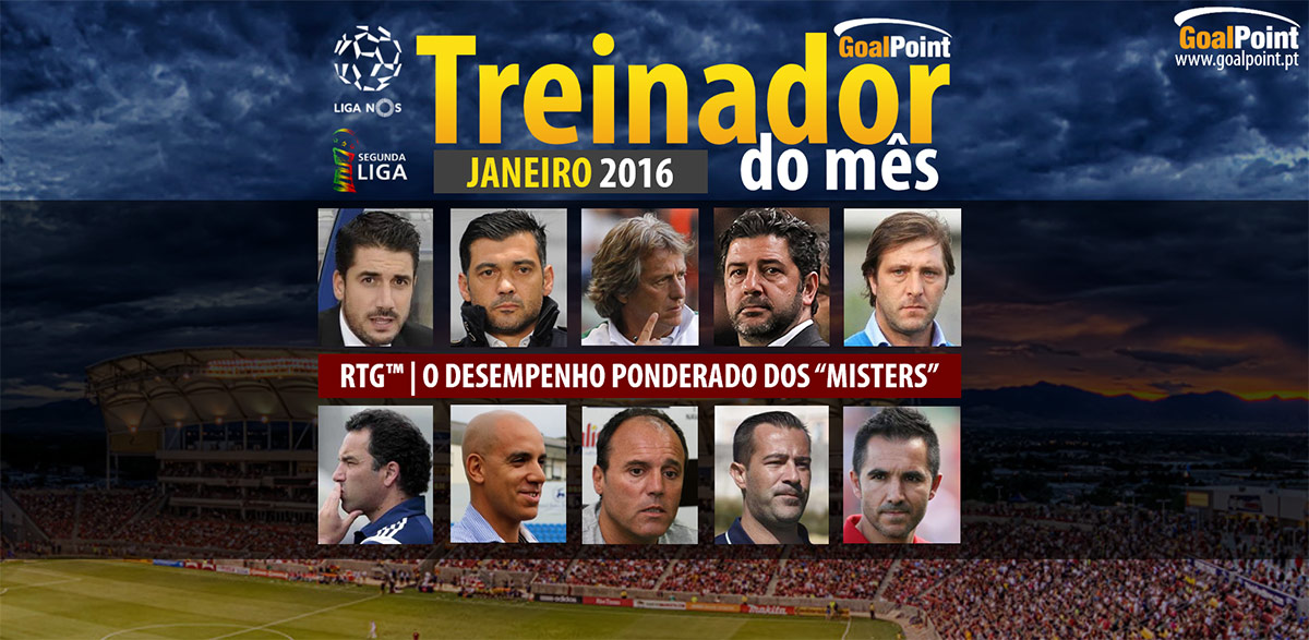 RTG™: O Treinador do mês GoalPoint | Janeiro 2016