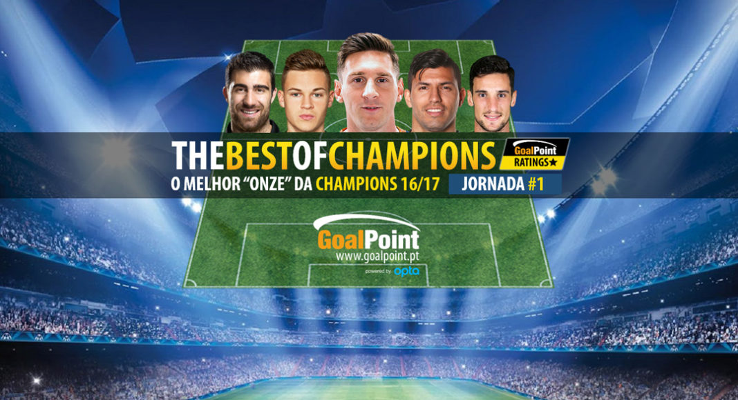 Champions League | O XI GoalPoint Ratings da 1ª jornada! ⭐