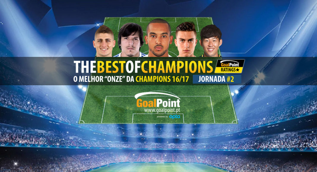 Champions League | O XI GoalPoint Ratings da 2ª jornada!