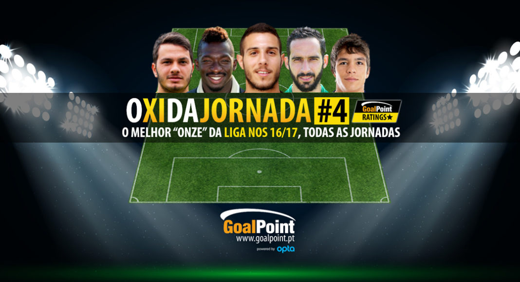 Liga NOS | O XI GoalPoint Ratings da 4ª jornada!
