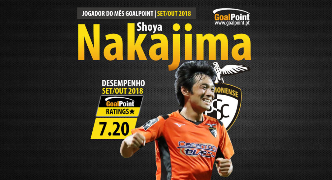 GoalPoint-Jogador-mes-Setembro-Outubro-2018-Nakajima-Portimonense-Liga-NOS-201819