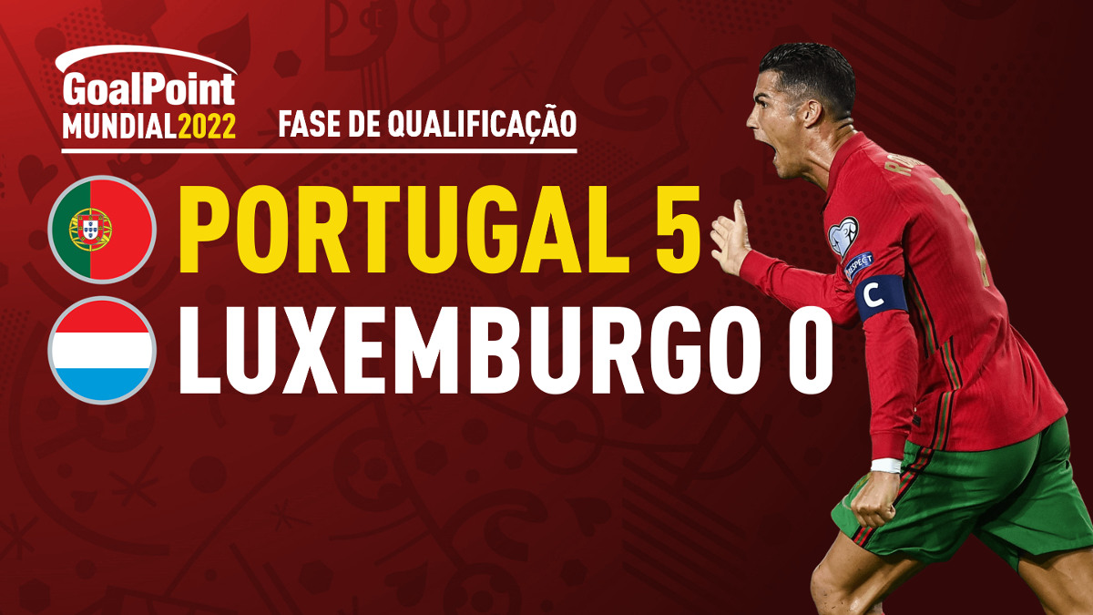 Portugal joga hoje com o Luxemburgo na fase de qualificação para o