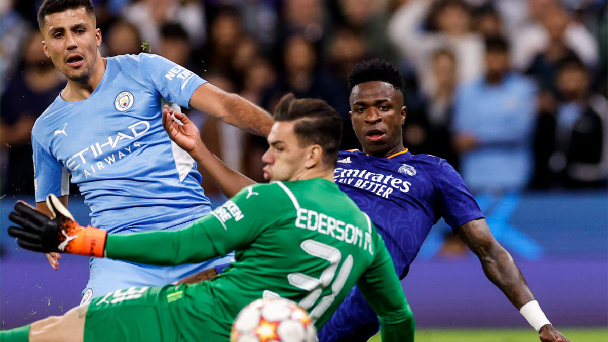 Man City 🆚 Real Madrid  Jogo épico no Etihad deixa tudo em