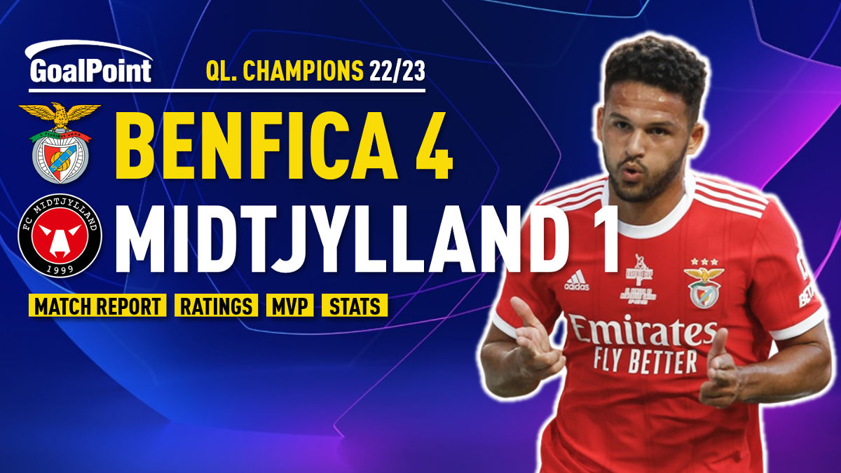 Jogo em Direto Benfica Midtjylland Champions - SL Benfica