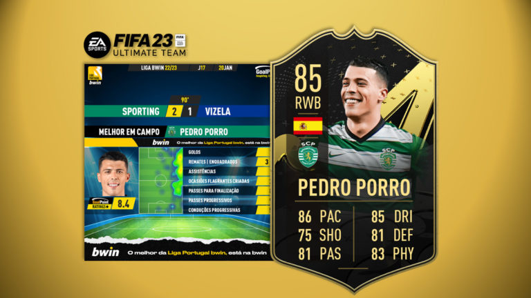FIFA 23 | Pedro Porro na equipa da semana ⭐️