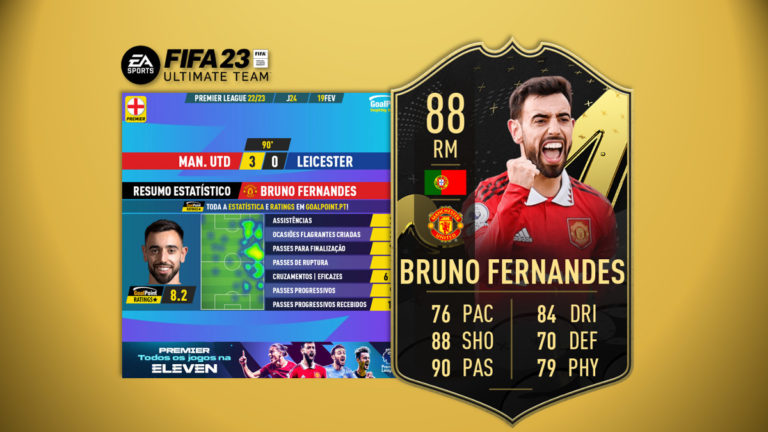 FIFA 23 | Bruno Fernandes de novo na equipa da semana ⭐️
