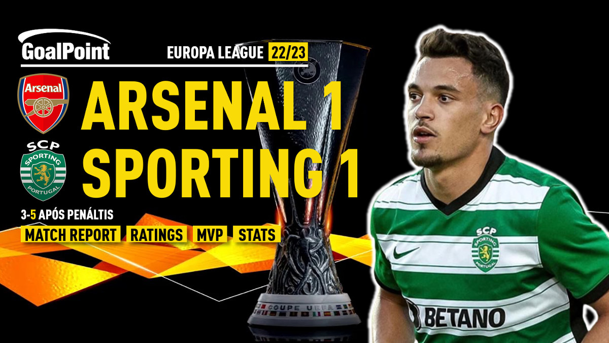 Sporting recebe hoje Arsenal para a Liga Europa