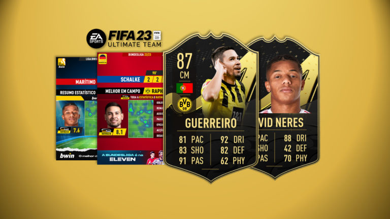 FIFA 23 | David Neres e Raphaël Guerreiro na equipa da semana ⭐️