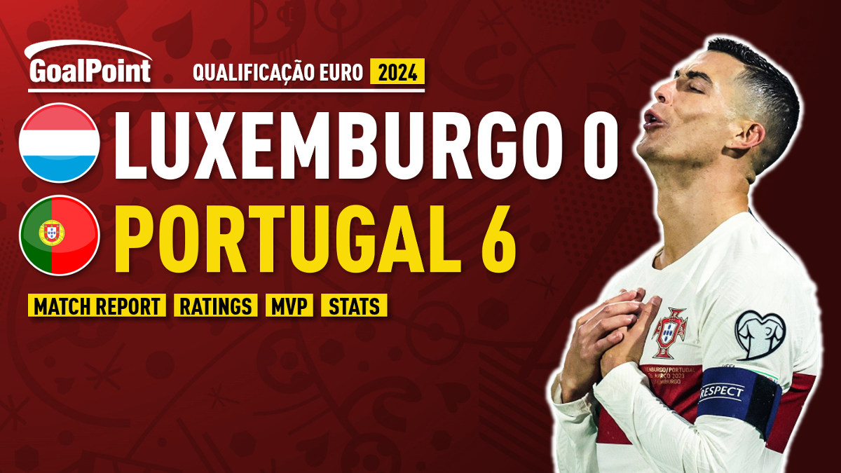 GOLS- PORTUGAL 9X0 LUXEMBURGO- ELIMINATÓRIAS EUROCOPA 2024 RODADA 6 