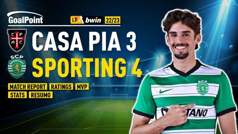 Casa Pia 🆚 Sporting | Trincão arrasa em show de hóquei