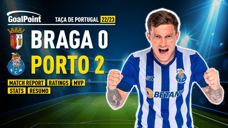 Braga 🆚 Porto | Dragão superior garante bis de Taças de Portugal