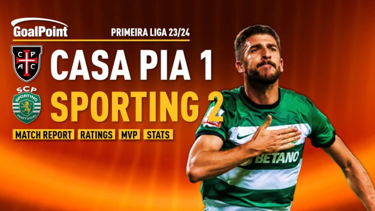 Casa Pia 🆚 Sporting | Paulinho volta a mostrar os dentes