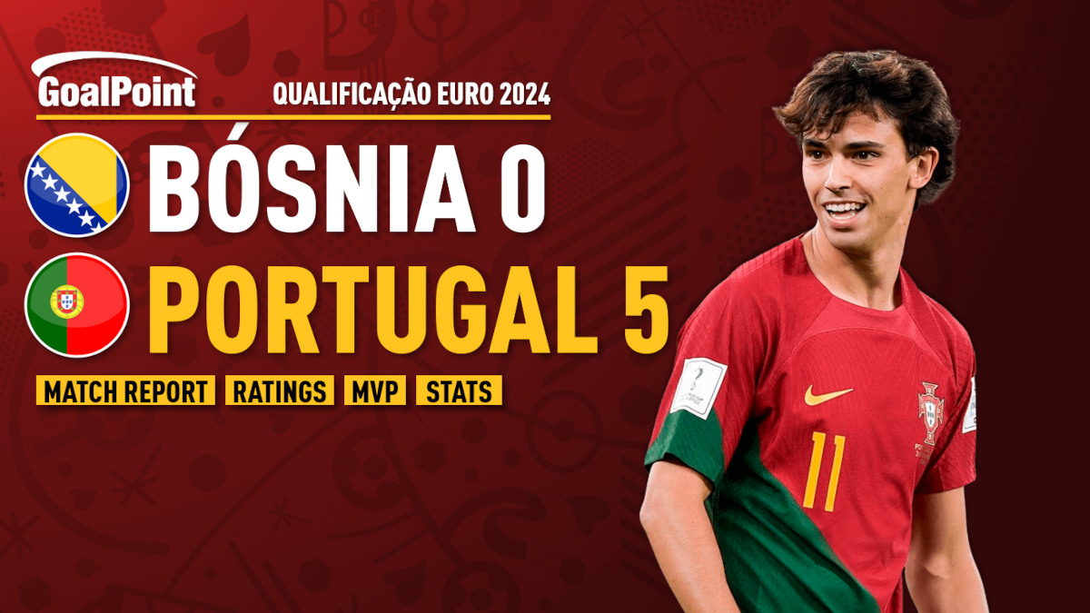 Euro 2024: Portugal festejou sempre nos jogos com a Bósnia - SIC Notícias