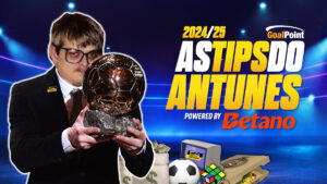 Tips do Antunes 24/25: Estoril Praia forte e jogo quente na Serie A