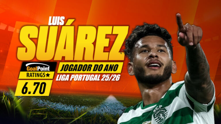 GoalPoint - POY - Jogador do Ano - Luis Suarez - Sporting - Liga 202526